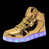 Led Shoes High Top With Remote Black | Light Up Shoes For Men And Women | Led Shoes For Kids And Adults | ledlegs.