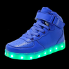 Led Shoes High Top With Remote Black | Light Up Shoes For Men And Women | Led Shoes For Kids And Adults | ledlegs.