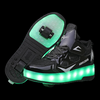 Roller Light Led Luminous Sneakers - Led Light Wheel Healy Roller Skate Shoes For Kids