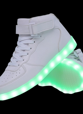 Led Sneakers White 7 Led Light Colors  | Dancing Led Light Shoes  | Kids Led Light Shoes  | Led Light Shoes For Men  | Led Light Shoes For Women