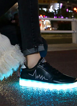 Led Shoes Black Beat  | Kids Led Light Shoes  | Led Light Shoes For Men  | Led Light Shoes For Women