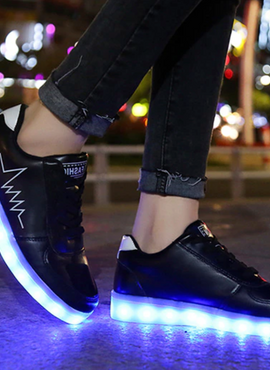 Led Shoes Black Beat  | Kids Led Light Shoes  | Led Light Shoes For Men  | Led Light Shoes For Women