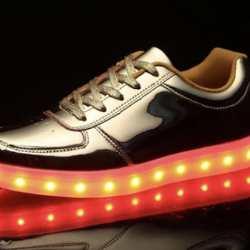 Party Led Shoes Golden  | Dancing Led Light Shoes  | Kids Led Light Shoes  | Led Light Shoes For Men & Women  | Led Light Shoes For Girls & Boys | ledlegs.