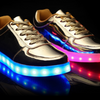 Party Led Shoes Golden  | Dancing Led Light Shoes  | Kids Led Light Shoes  | Led Light Shoes For Men & Women  | Led Light Shoes For Girls & Boys | ledlegs.