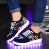 Led Shoes Graffiti Perfect Design  | Dancing Led Light Shoes  | Kids Led Light Shoes  | Led Light Shoes For Women | ledlegs.