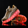 whatagift.com.au Gold / 29 Insole 18.5CM New Usb Charging Led Light Roller Skate Shoes For Children