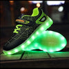 whatagift.com.au Kids Led Usb Recharge Glowing Shoes For Children