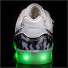 Led Light Children'S Camouflage Shoes - White  | Kids Led Light Shoes  | Led Light Shoes For Girls & Boys | ledlegs.