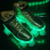 Roller Skates With Lights | Led Lights Roller Skates For Adults And Teens | ledlegs.